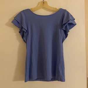 NWOT Lilly Pulitzer ruffle sleeve top